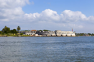 Festungen San Fernando bei der Einfahrt Bocachica von Cartagena.