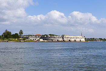 Festungen San Fernando bei der Einfahrt Bocachica von Cartagena.
