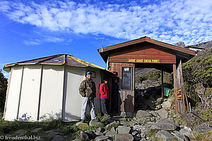 Kontrollstation auf dem Weg hoch zum Kinabalu