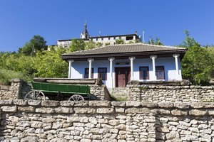 das Museum bei Butuceni in der Gegend Orheiul Vechi in Moldawien