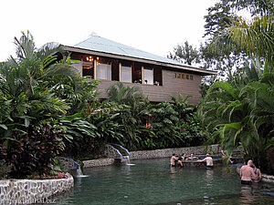 einer der ruhigeren Becken im Baldi Springs