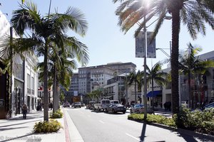 Straße in Hollywood