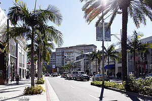 Straße in Hollywood