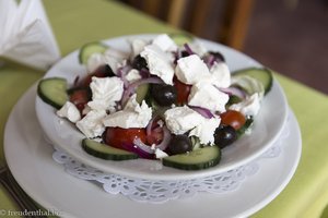 leckerer Salat im Tshipise a Forever Resort