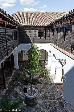 Blick in den Innenhof vom Casa de Diego Velázquez