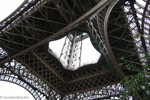 unterer Teil des Eiffelturms