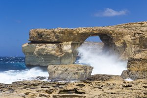 Nichts hält ewig - Azure Window auf Gozo