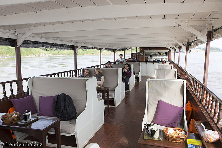 auf der Barke der Luang Say Cruise