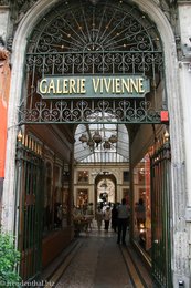 Eingang in die Galerie Vivienne