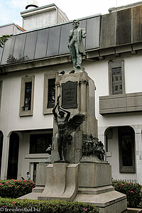 Statue des Juan Santamaría in San Jose