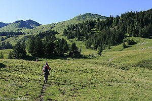 Bergweg von Stoos auf den Klingenstock