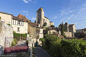 der Weg in das Felsendorf Saint-Cirq-Lapopie