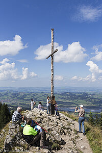 Gipfelkreuz auf dem Alpspitz