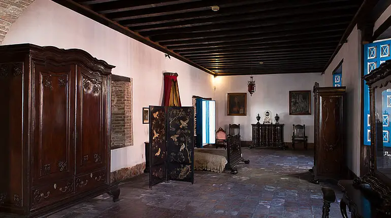 Blick ins Zimmer vom Casa de Diego Velázquez