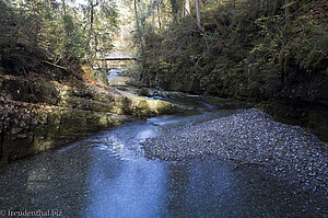 Schwarzwasserbach unterhalb der Naturbrücke