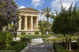 Lower Barrakka Garden in Valletta auf Malta