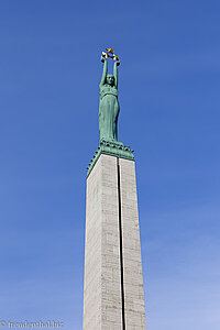 Das Rigaer Freiheitsdenkmal am Bastberg