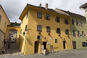 Das Geburtshaus des kleinen »Pfähler« Vlad Tepes in Schäßburg