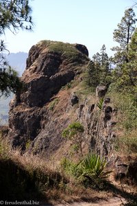 Steilwand im Naturpark Serra Malagueta