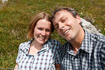 wohlverdiente Pause am Tomlishorn