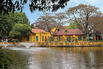 Blick zum Ho-Chi-Minh-Haus