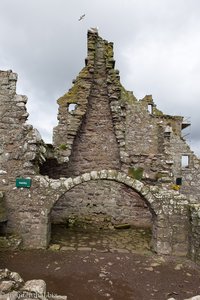 Ehemaliger Kamin im Dunnottar Castle