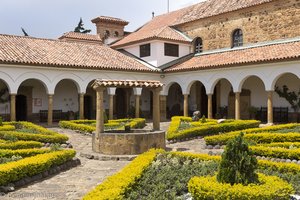 Innenhof des Kloster von Santo Ecce-Homo nahe Villa de Leyva