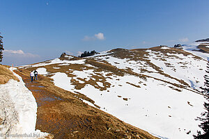 Winterwanderweg auf den Tanzboden