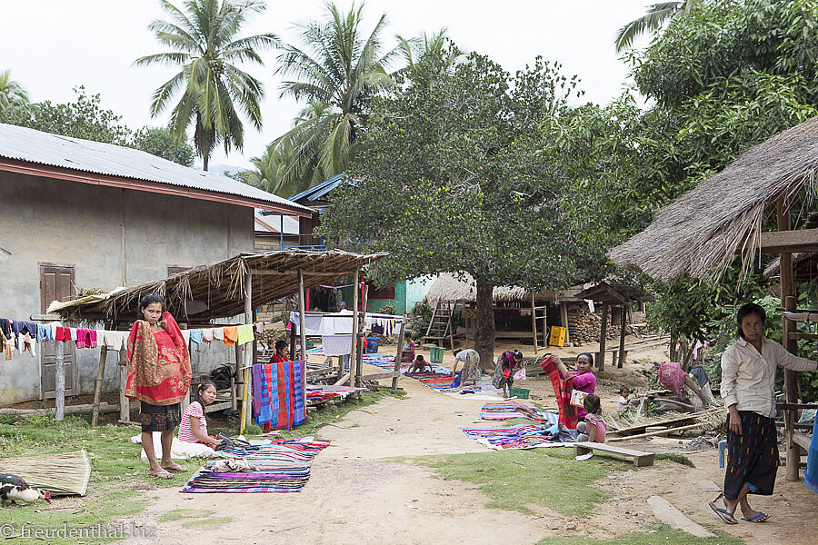 Die Lao Loum sind sehr geschäftstüchtig