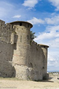 Festungsmauer Carcassonne