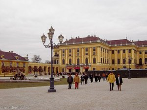 Winterzeit beim Schloss Schönbrunn