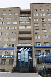 das Hotel Sofia in Tiraspol - Transnistrien