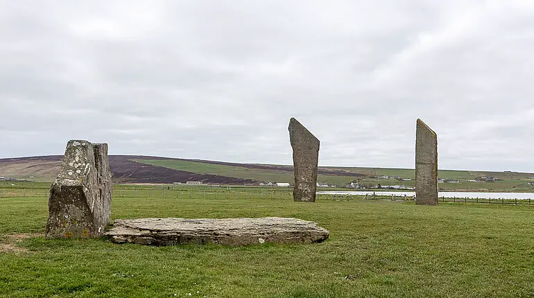 Grab bei den Stehenden Steinen von Stenness