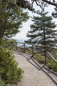 Der schön angelegte Rilkeweg von Duino nach Sistiana