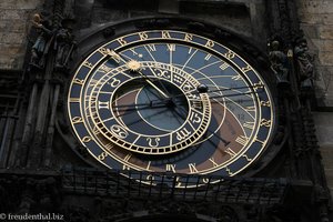 Astronomische Uhr des Altstädter Rathauses in Prag