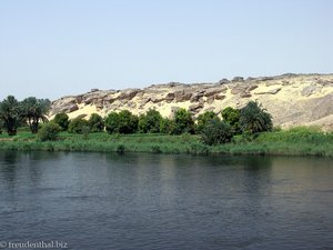 Ausläufer der Steinbrüche von Dschabal as-Silsila