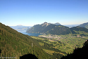 Ausblick von Stoos zur Rigi