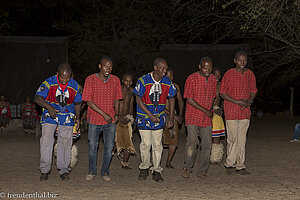 Swasis beim Singen im Mlilwane Wildlife Sanctuary