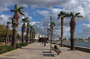 Promenade beim Hafen von Paphos