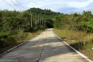 leere Straße auf Yao Yai