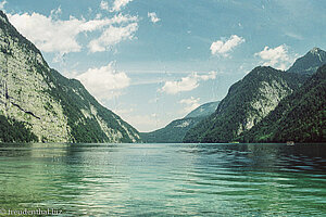 Blick von Salet über den Königssee