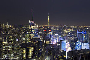 Lichter von Midtown vom Top of the Rock