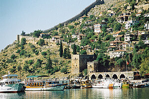 Der Hafen von Alanya