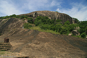 felsige Landschaft bei Dambulla