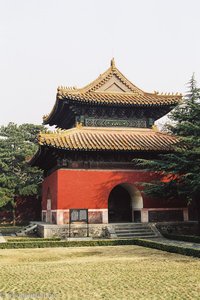 Seitentempel Mingkaisergrab - Ming-Gräber in China