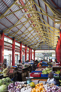 In der Markthalle von Victoria