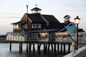 Seaport Village - Restaurant über dem Wasser