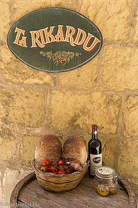 Restaurant in der Zitadelle von Gozo