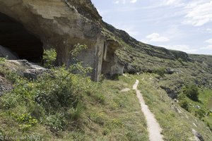 Die Einsiedlerhöhlen nahe Trebujeni bei Orheiul Vechi.