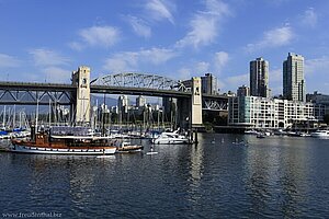 Burrard Street Bridge in Vancouver